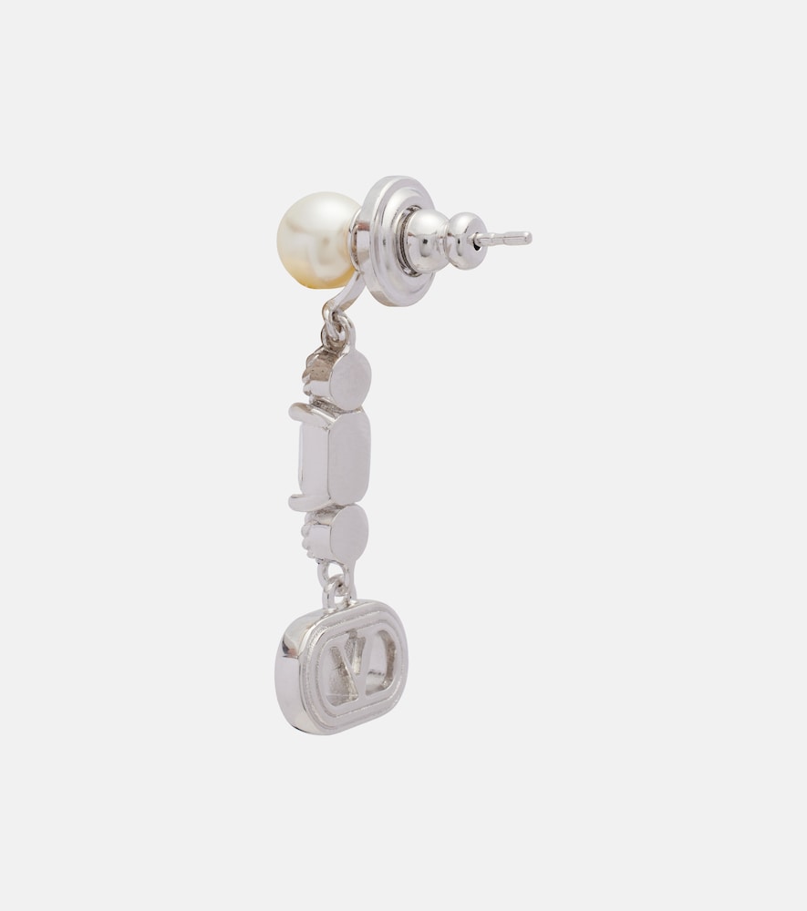  Valentino Valentino Ohrringe Vlogo Mit Swarovski®-kristallen 