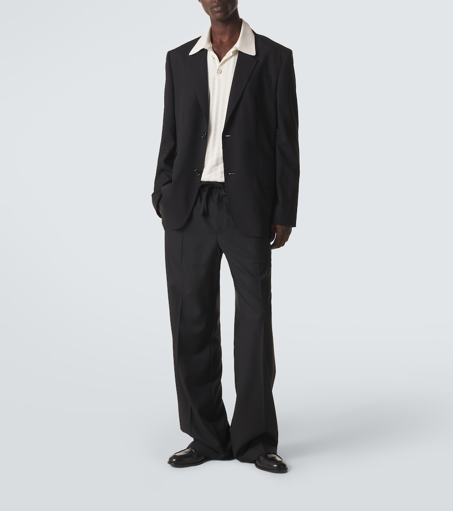  Dolce&gabbana Dolce&gabbana Weite Hose Aus Schurwoll-twill 