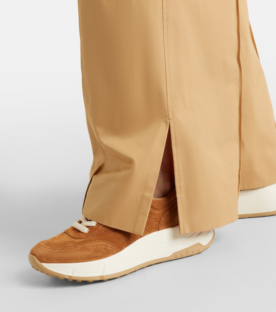 Hogan H669 suede platform sneakers