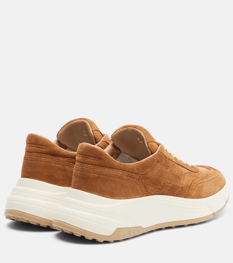  Hogan Hogan Plateau-sneakers H669 Aus Veloursleder 