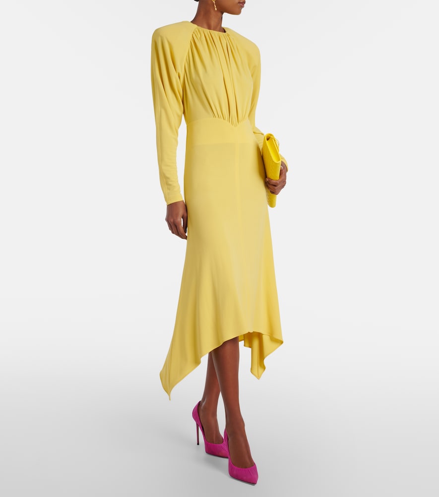 Voile 105 Satin-Trimmed Tulle Pumps