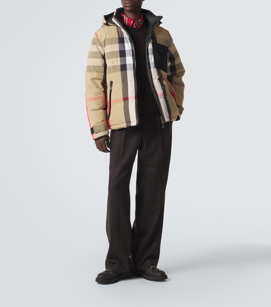  Burberry Burberry Wendbare Daunenjacke Burberry Check 