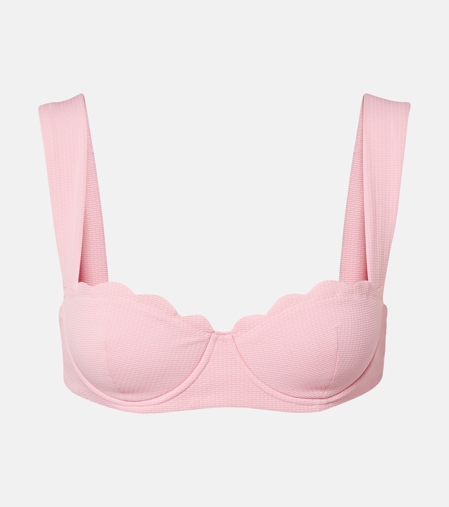Marysia North scalloped bikini top
