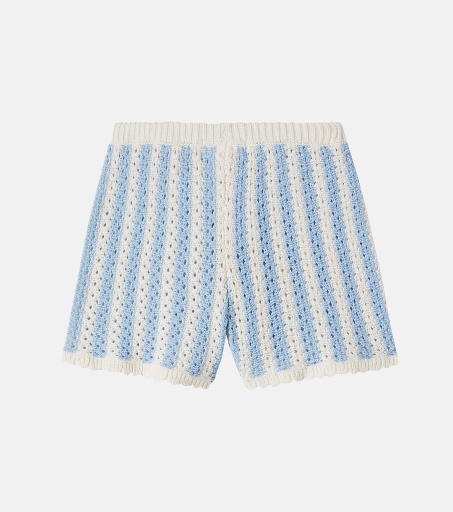  Louise Misha Louise Misha Shorts Mekylane Aus Häkelstrick 