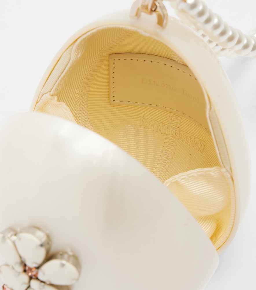  Simone Rocha Simone Rocha Verzierte Clutch Hare Pearl Egg 