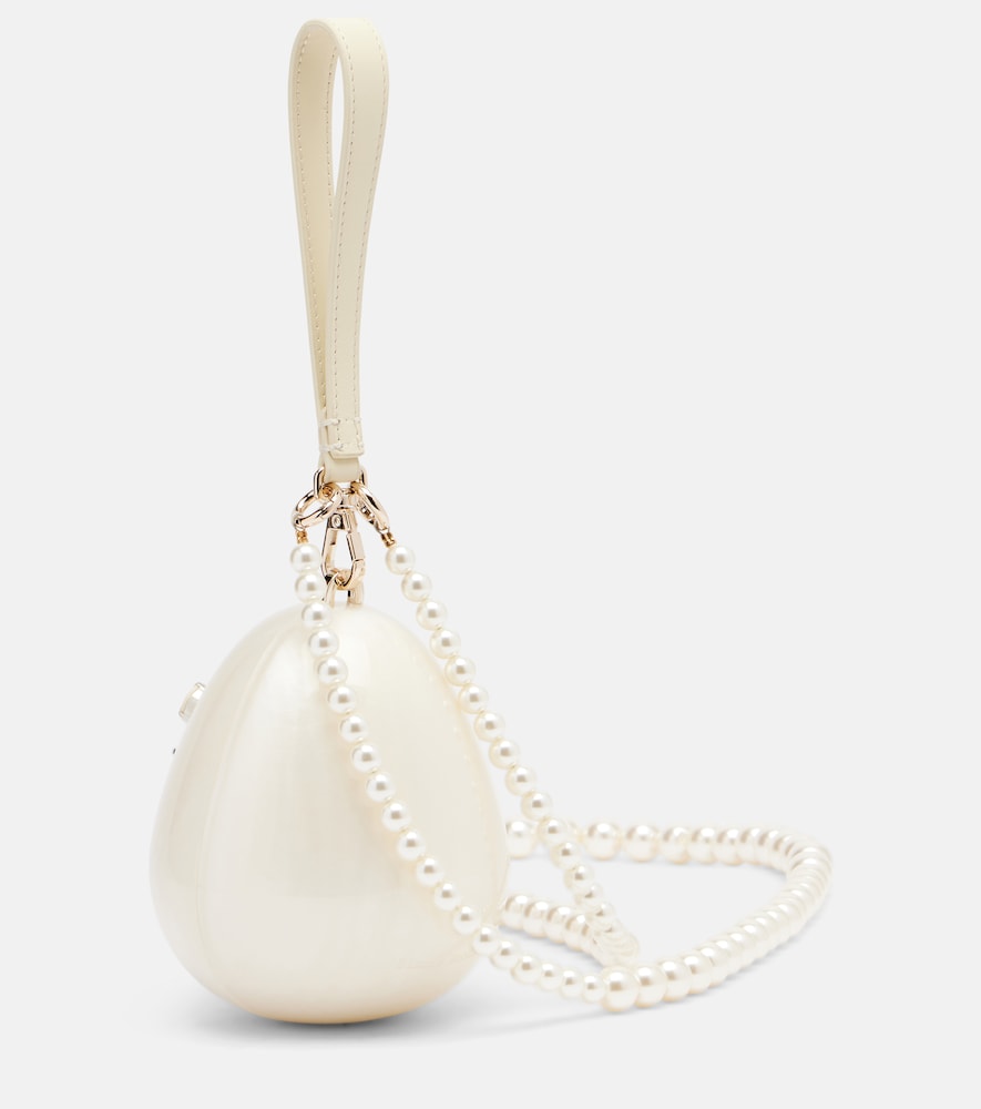  Simone Rocha Simone Rocha Verzierte Clutch Hare Pearl Egg 