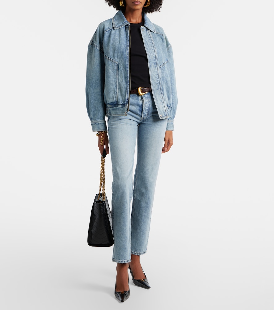 Saint Laurent Saint Laurent Top Cassandre Aus Baumwolle 