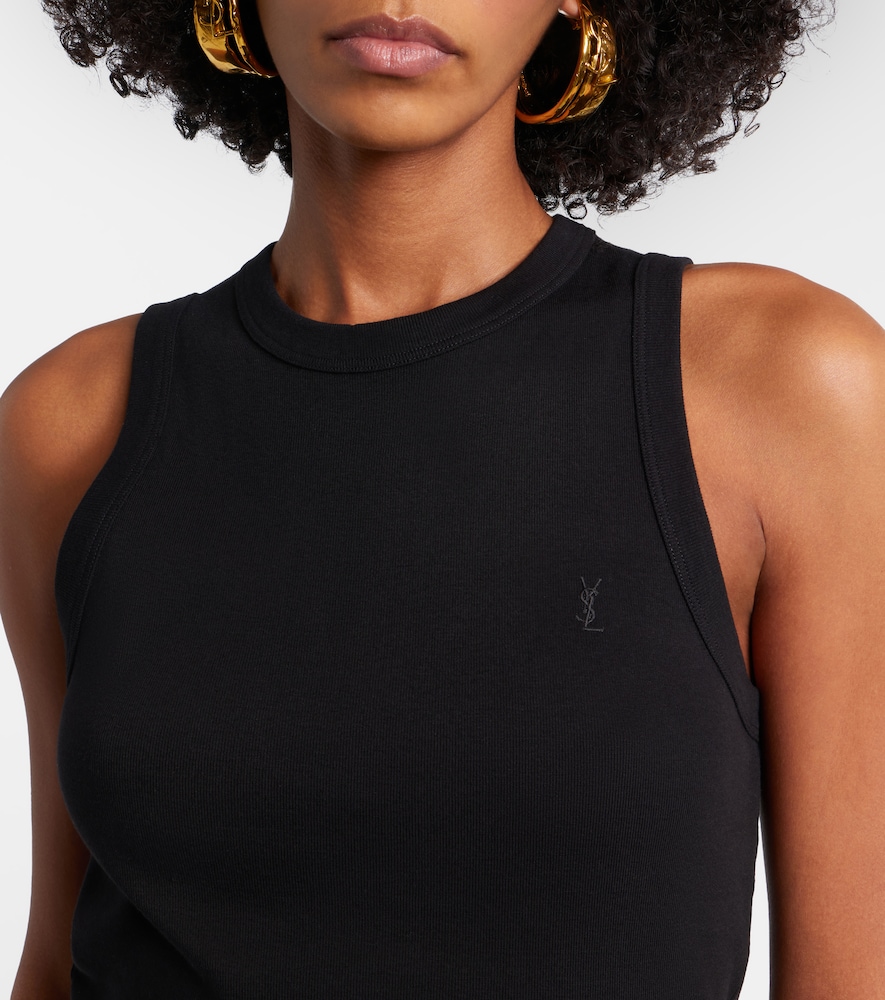  Saint Laurent Saint Laurent Top Cassandre Aus Baumwolle 