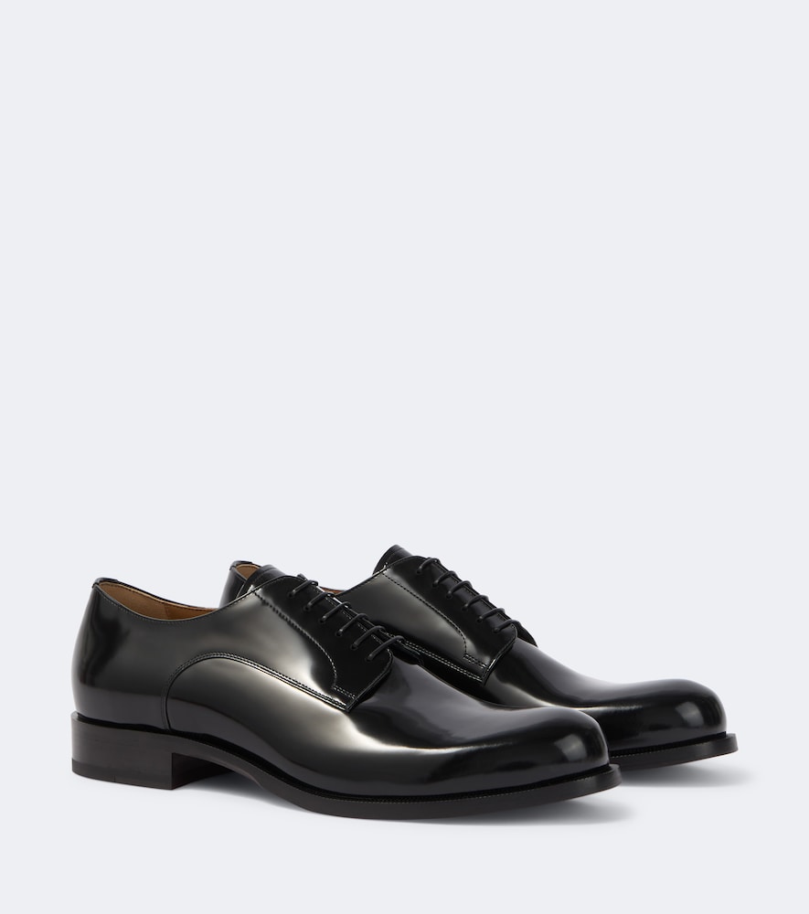 Derby-Schuhe Moustachou aus Leder