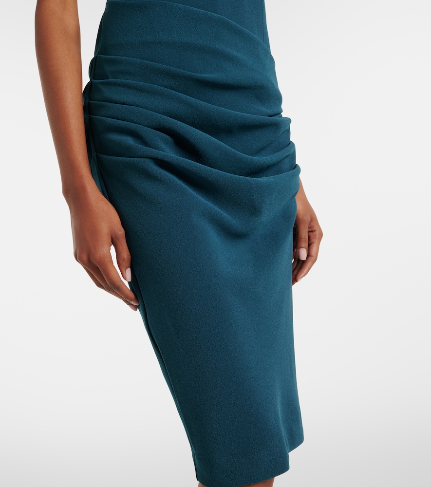 Alex Perry Ruched crêpe corset dress | Thumbnail 2 Alex Perry Ruched crêpe corset dress | Thumbnail 2