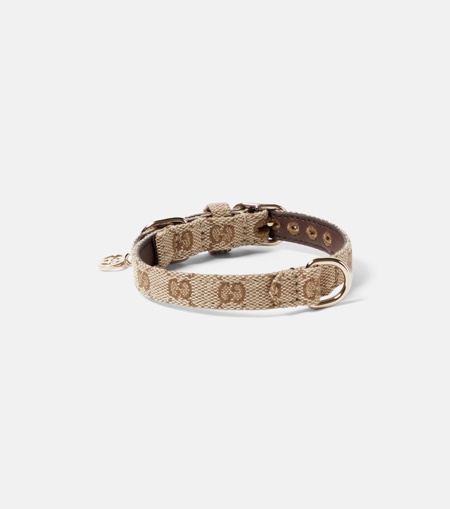 Gucci XS GG canvas dog collar | Thumbnail 3
