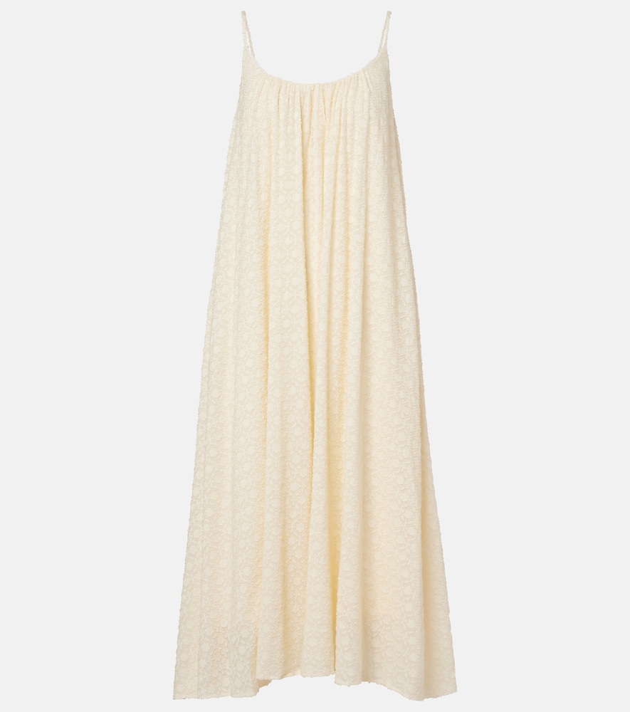 Eres Confidentielle silk and cotton midi dress