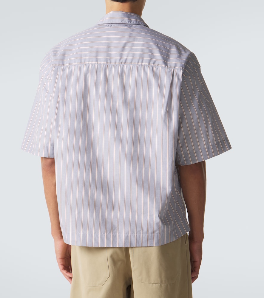  Studio Nicholson Studio Nicholson Camisa Sanko De Algodón A Rayas 
