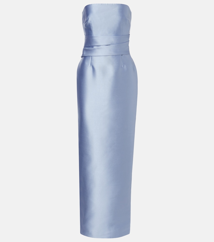 Abito lungo Ingrid in satin