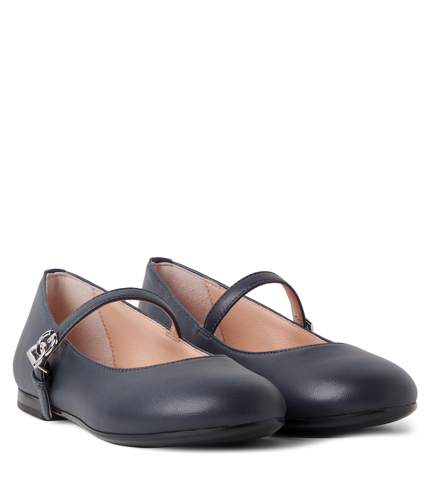 Ballerine Mary Jane DG in pelle