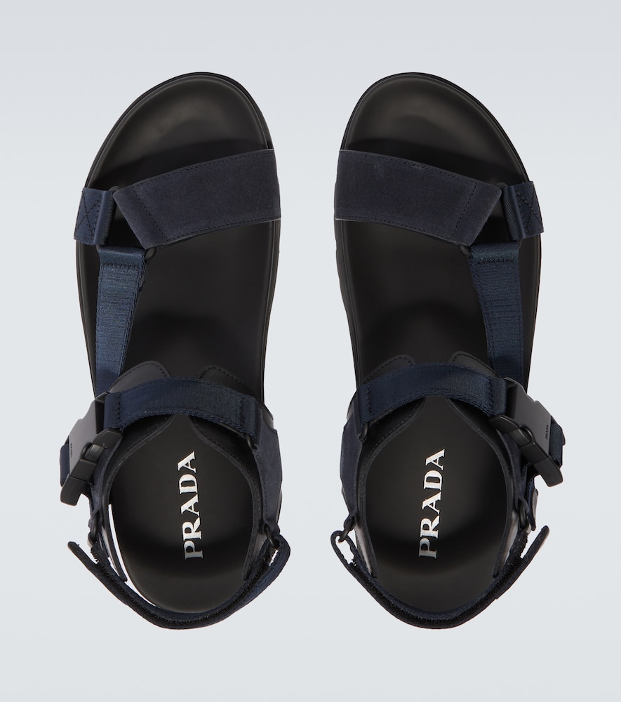  Prada Prada Suede Sandals 