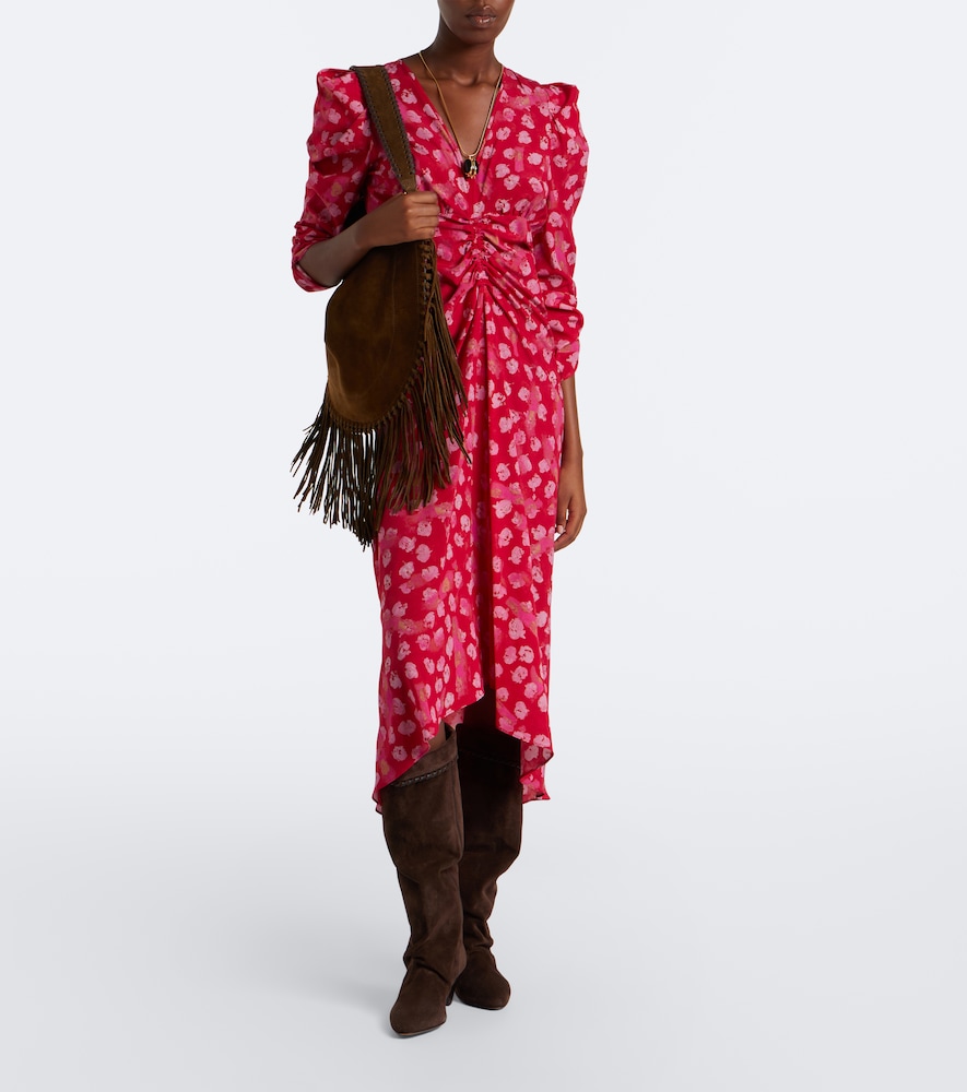 Elita Draped Knee-High Boots