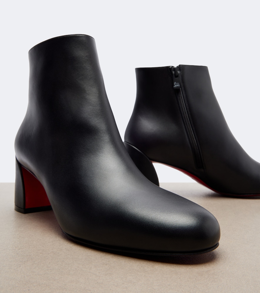 Jane Leather Ankle Boots
