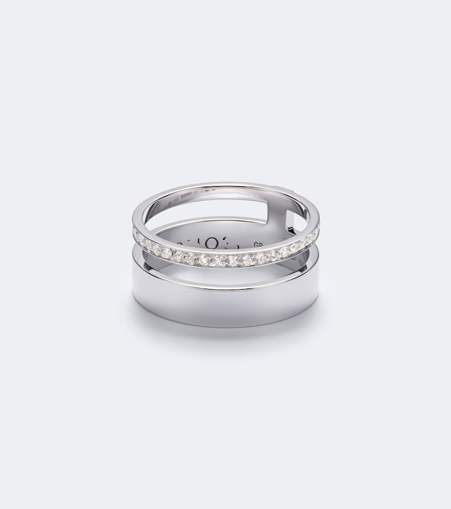 Ring Berbere aus 18kt Weißgold mit Diamanten