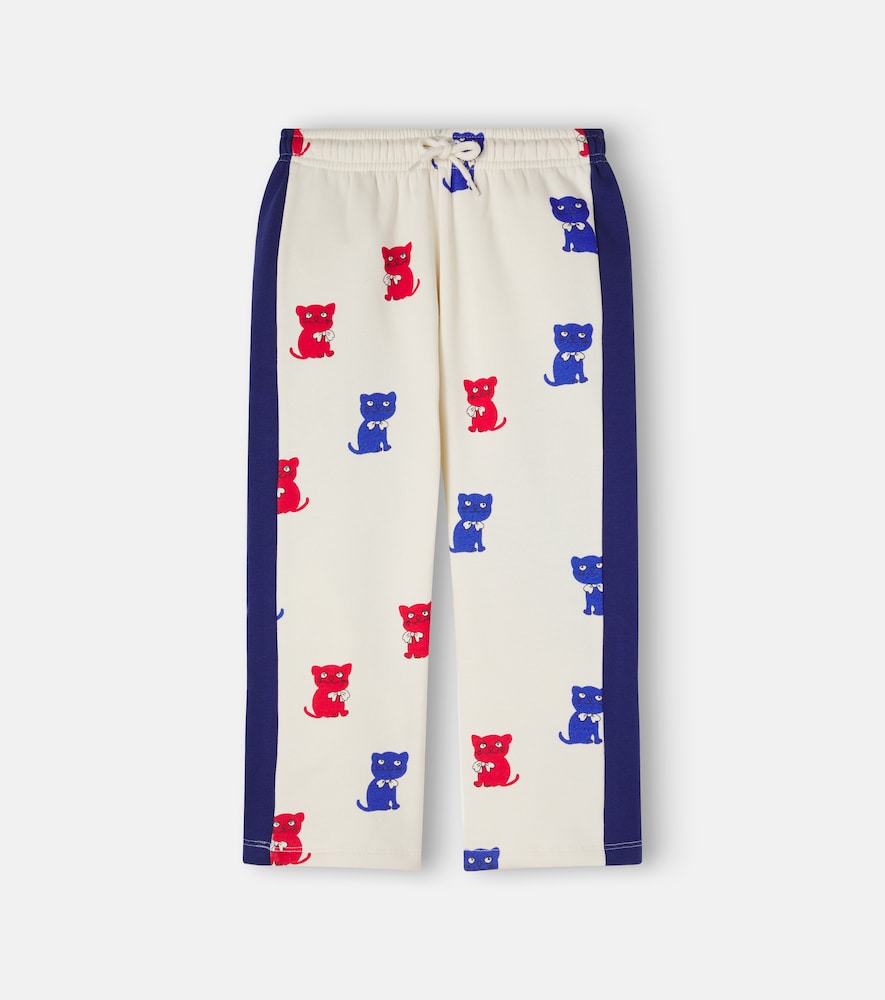 Bedruckte Sweatpants aus Baumwoll-Jersey