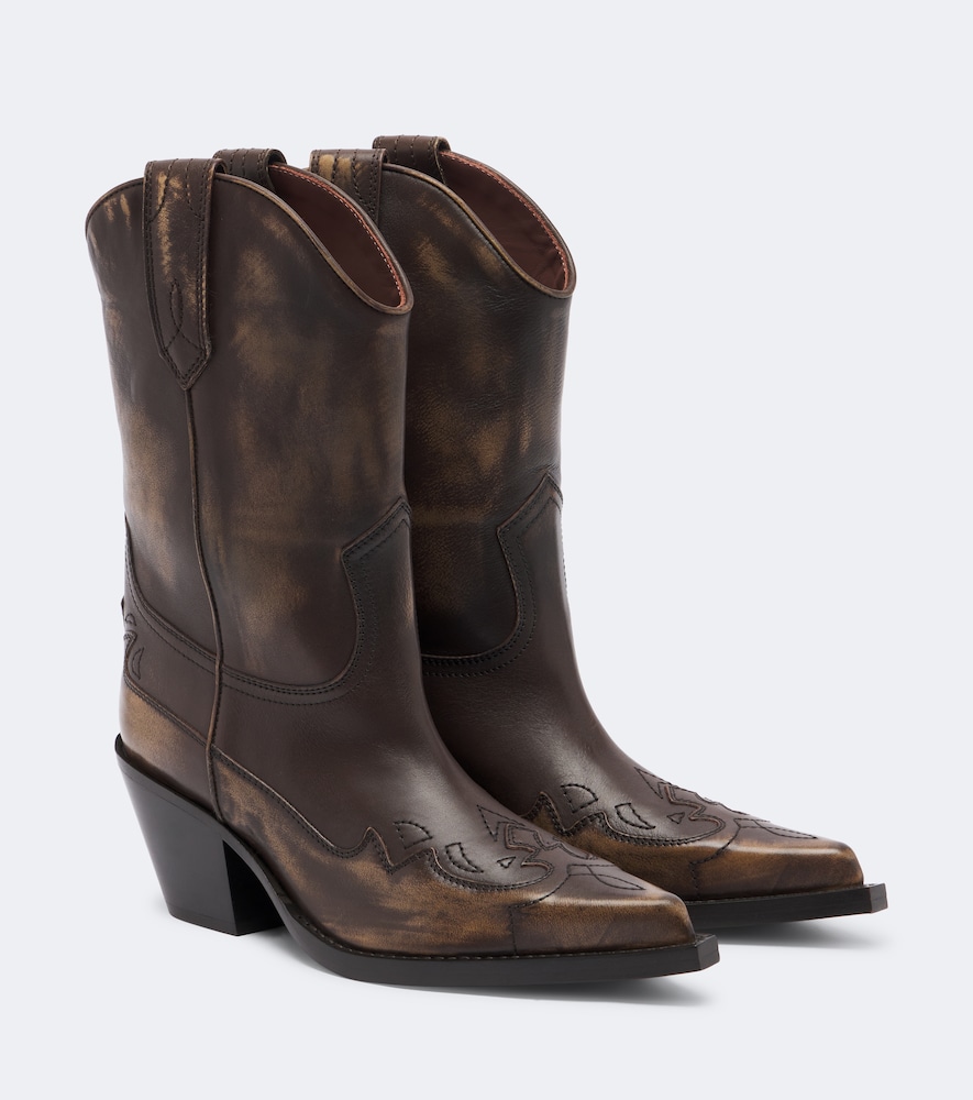 Stivali texani Dakota in pelle