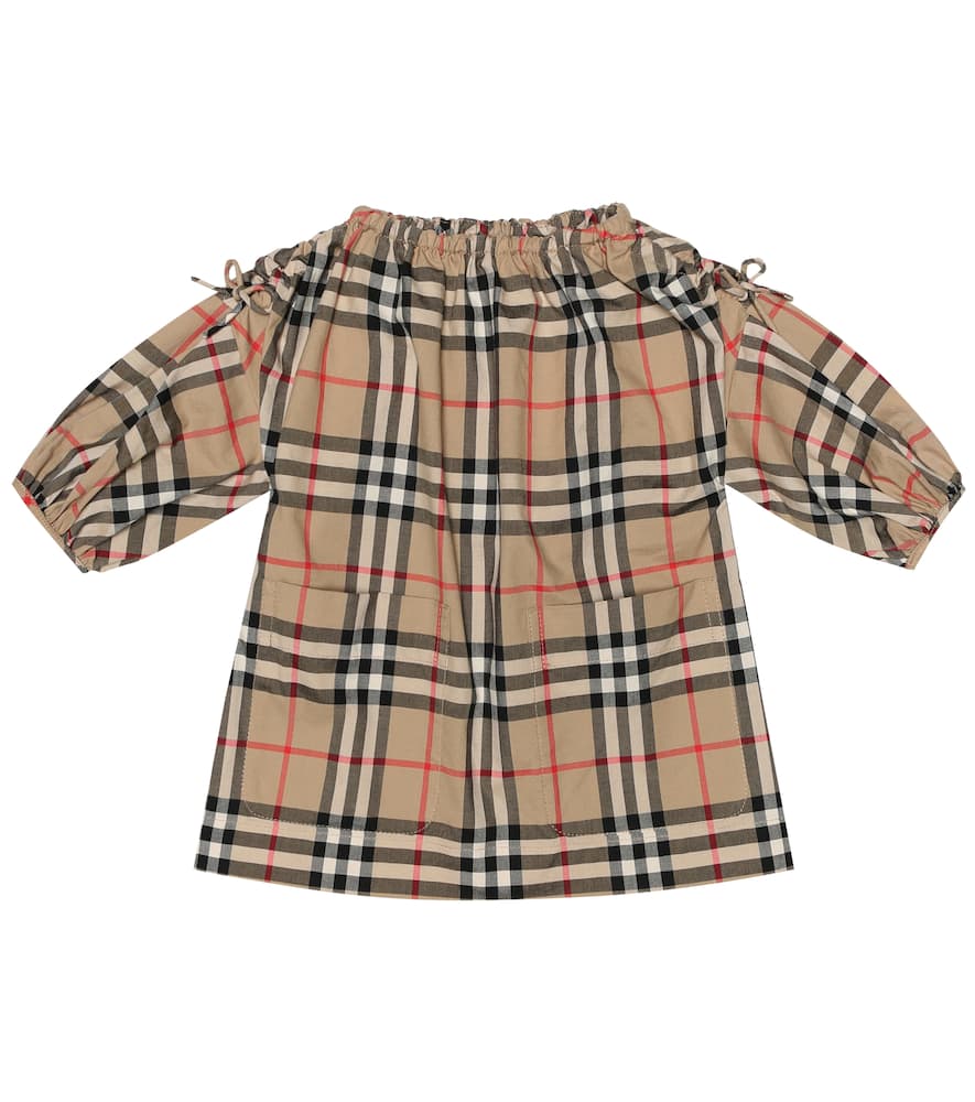 Click to view more detailed imagery on our partner's website Burberry Girls' Alenka Vintage Check Dress - Baby In Beige