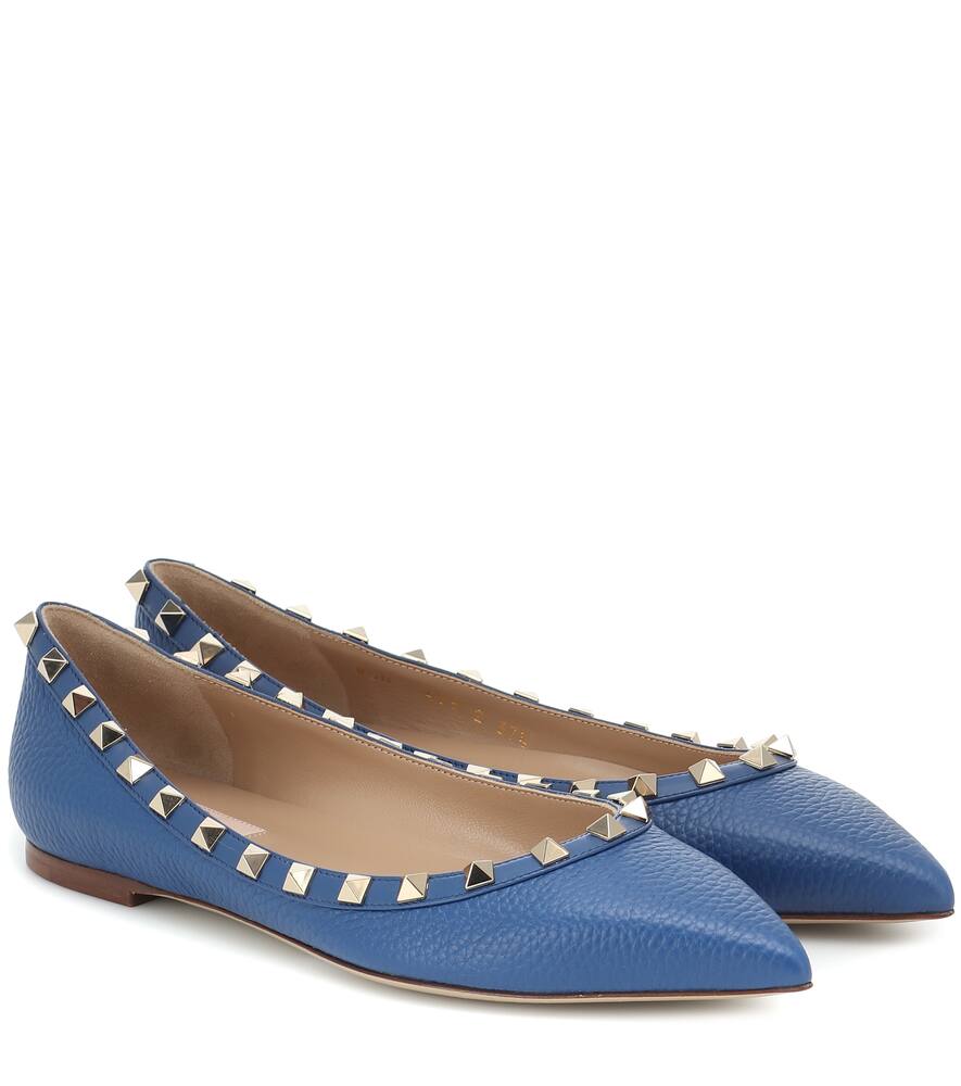 valentino flats blue