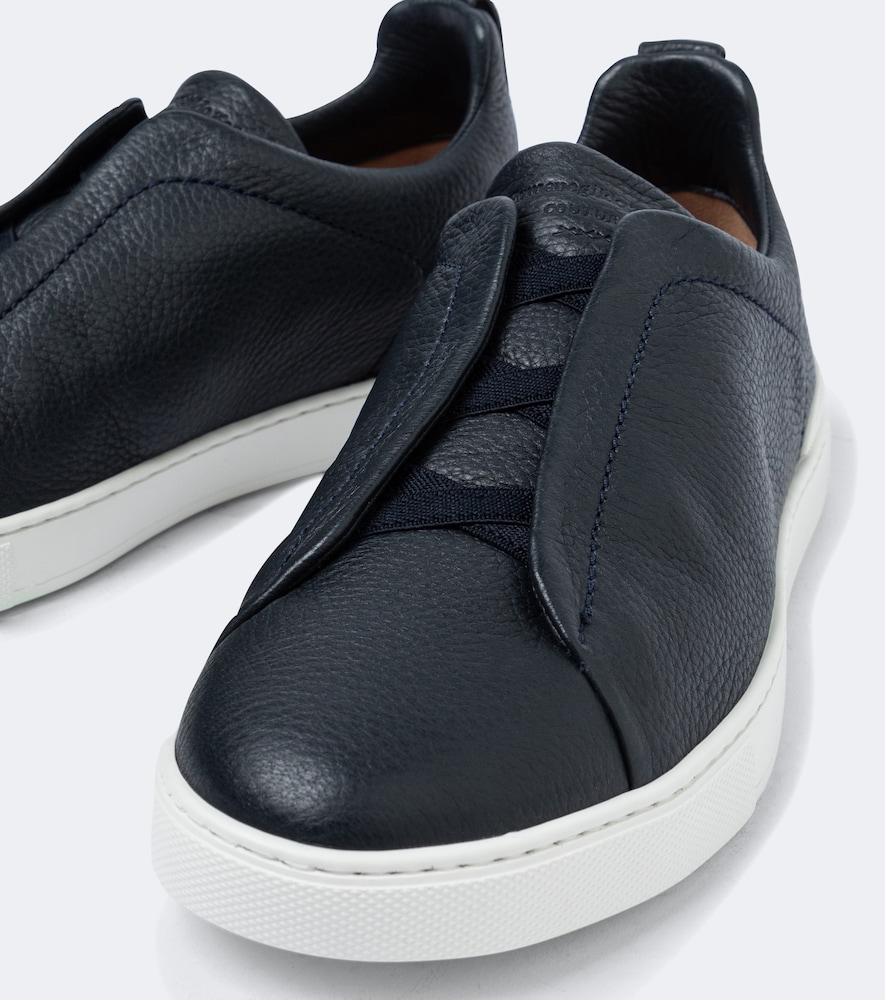  Zegna Zegna Sneakers Triple Stitch Aus Leder 