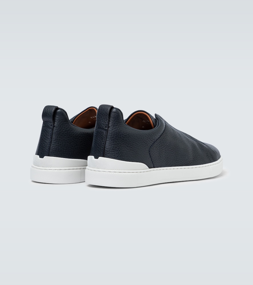 Zegna Zegna Sneakers Triple Stitch Aus Leder 