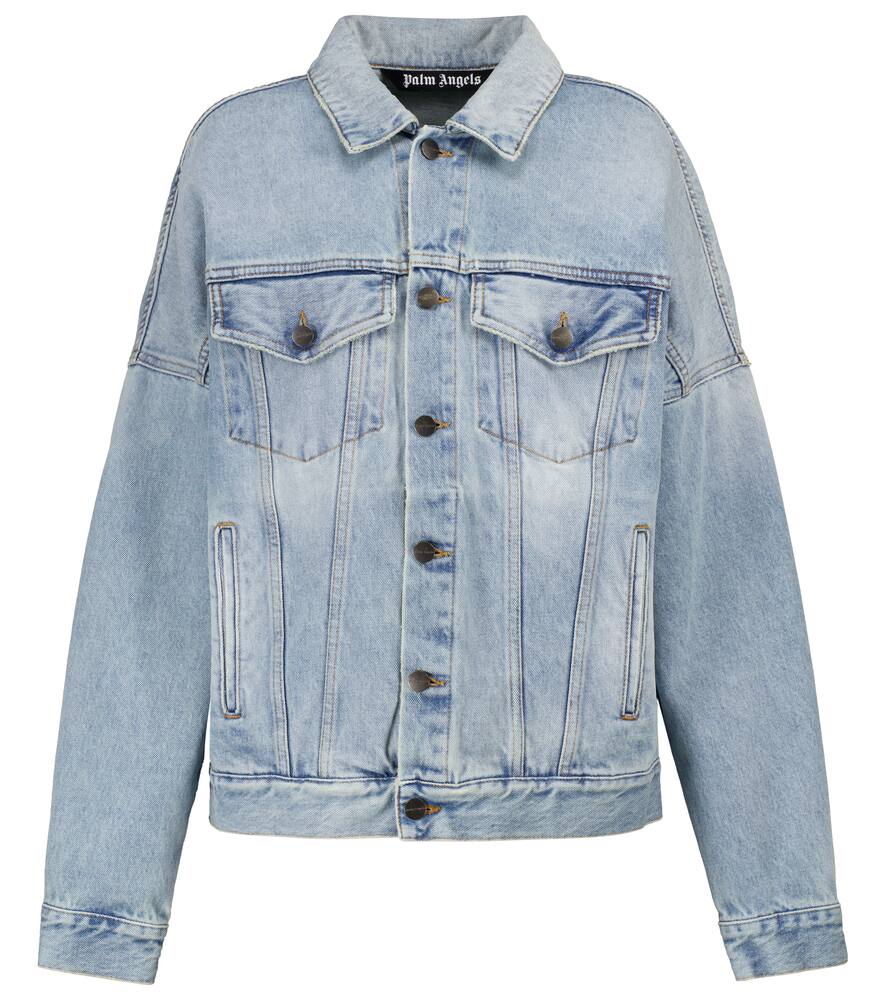 Palm Angels Logo denim jacket