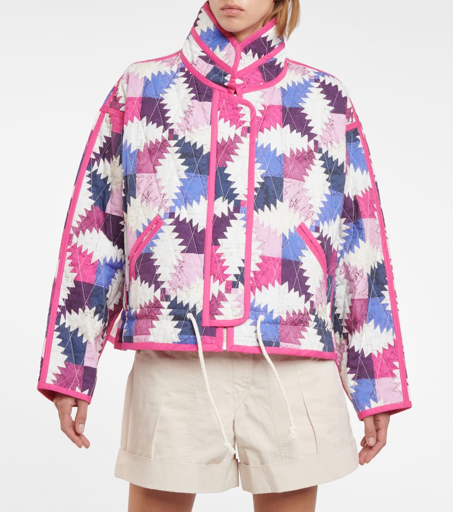 foder sko bliver nervøs Isabel Marant, Étoile Hazzle quilted cotton jacket | Smart Closet