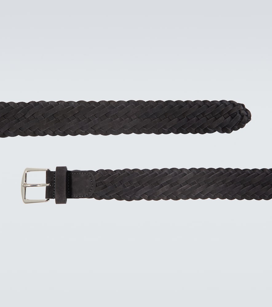 LORO PIANA ALSAVEL皮革腰带