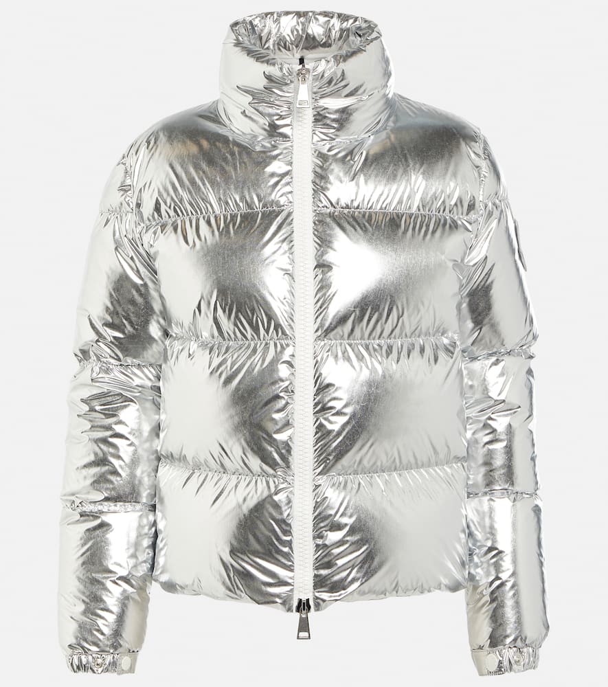 MONCLER MEUSE METALLIC DOWN JACKET