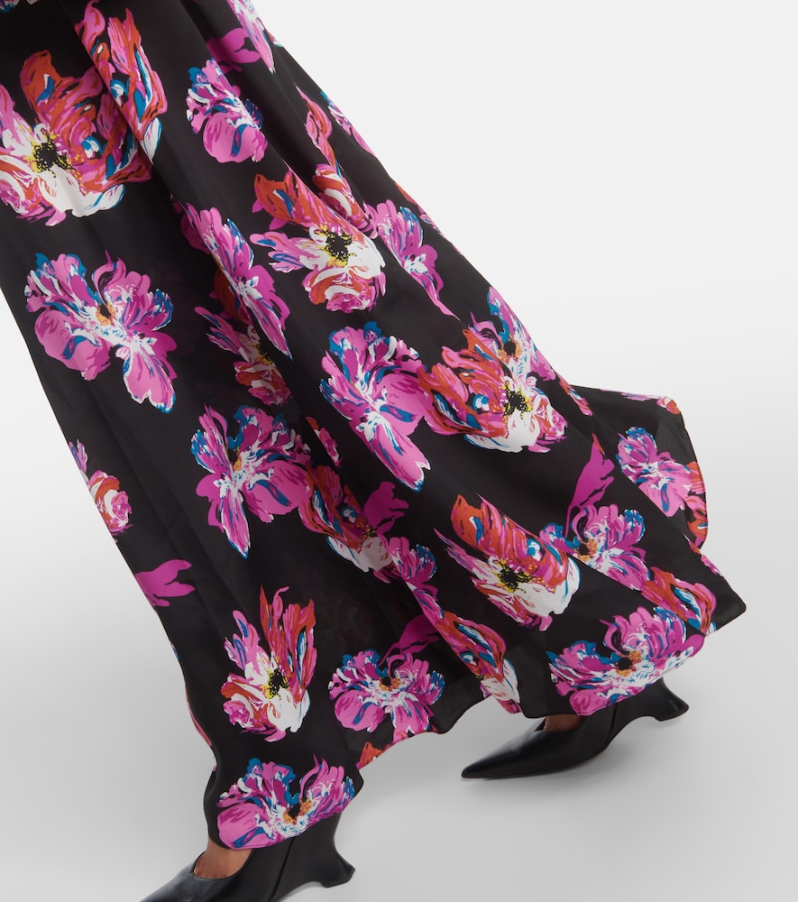  Diane Von Furstenberg Diane Von Furstenberg Maxikleid Sydney Aus Einem Seidengemisch 