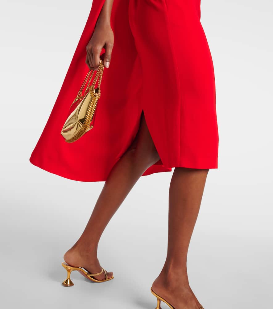 Stella Mccartney Midikleid In Rot