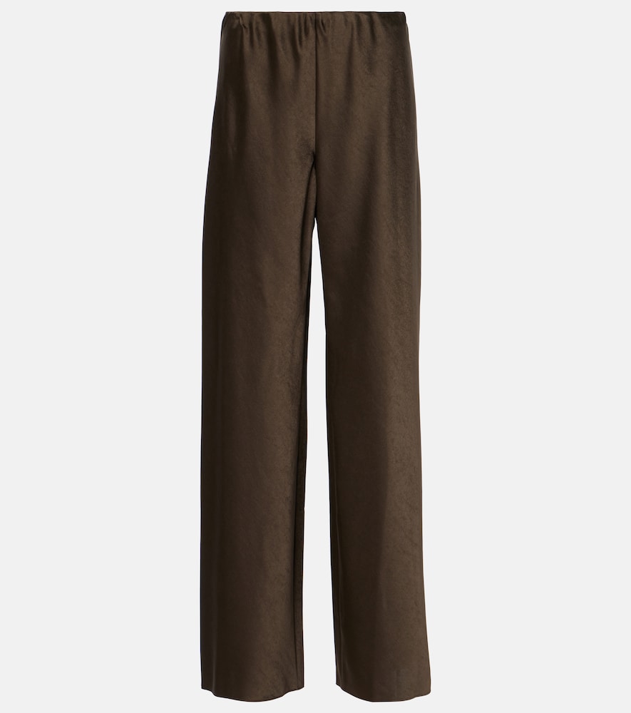 Vince Pantalon droit fluide en satin
