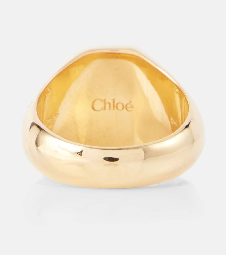 CHLOÉ CHLOÉ CHLOÉ CHARMS EMBELLISHED RING