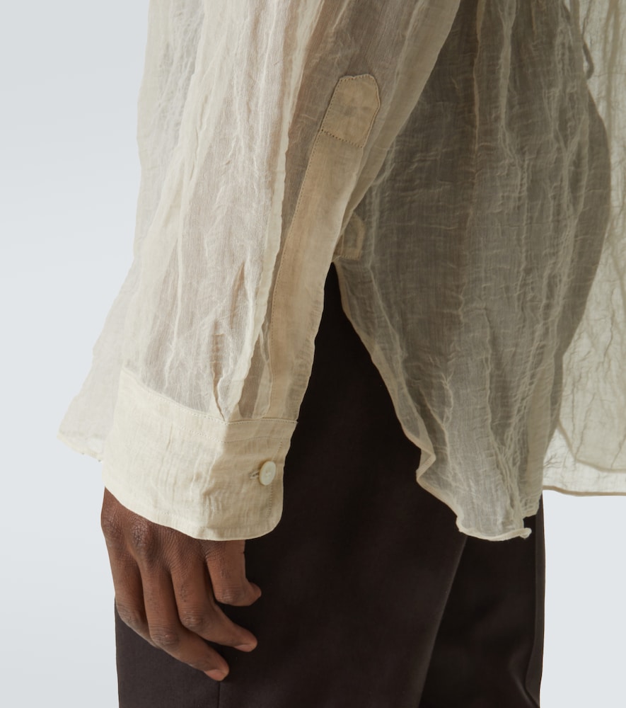  Dries Van Noten Dries Van Noten Hemd Aus Einem Baumwollgemisch 