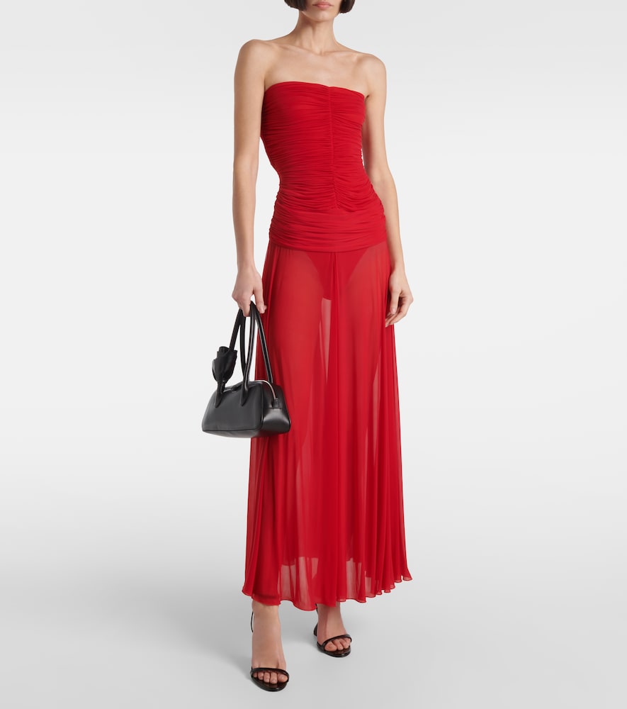  Magda Butrym Magda Butrym Ruched Cocktail Dress 