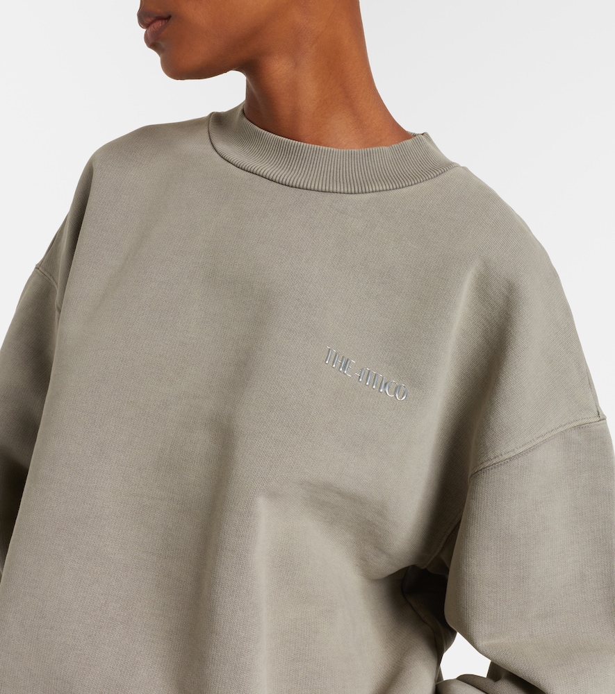  The Attico The Attico Sweatshirt Aus Baumwoll-jersey 