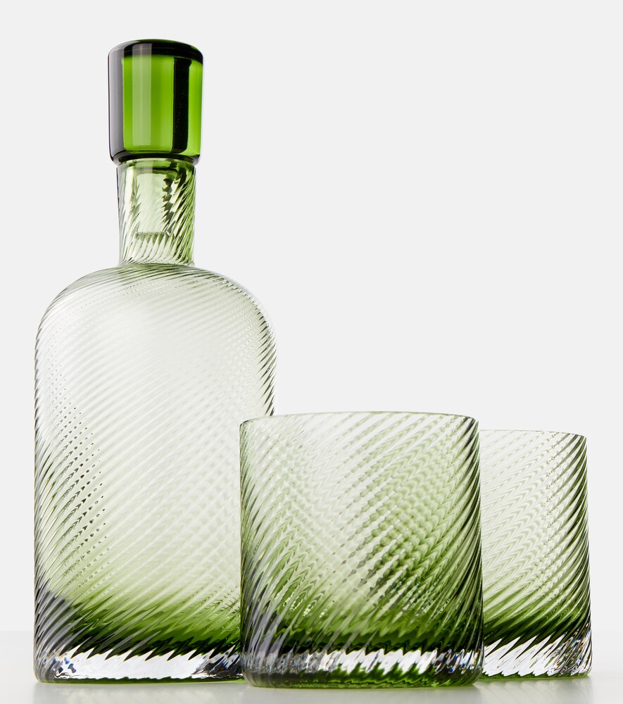  Nasonmoretti Nasonmoretti Set Borealis Aus Flasche Und Zwei Tumbler-gläsern 
