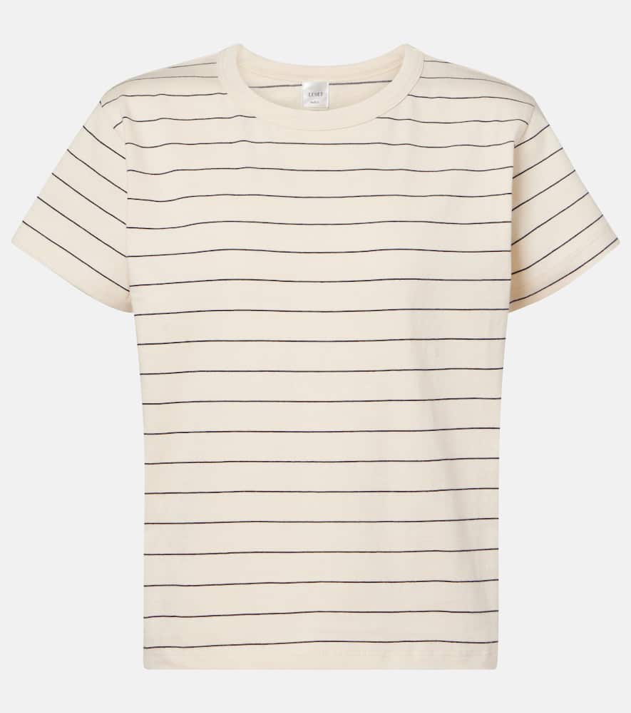 Leset Margo Cotton Jersey T-shirt In Sand