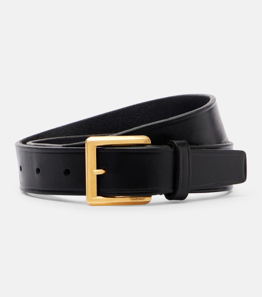 Leather belt