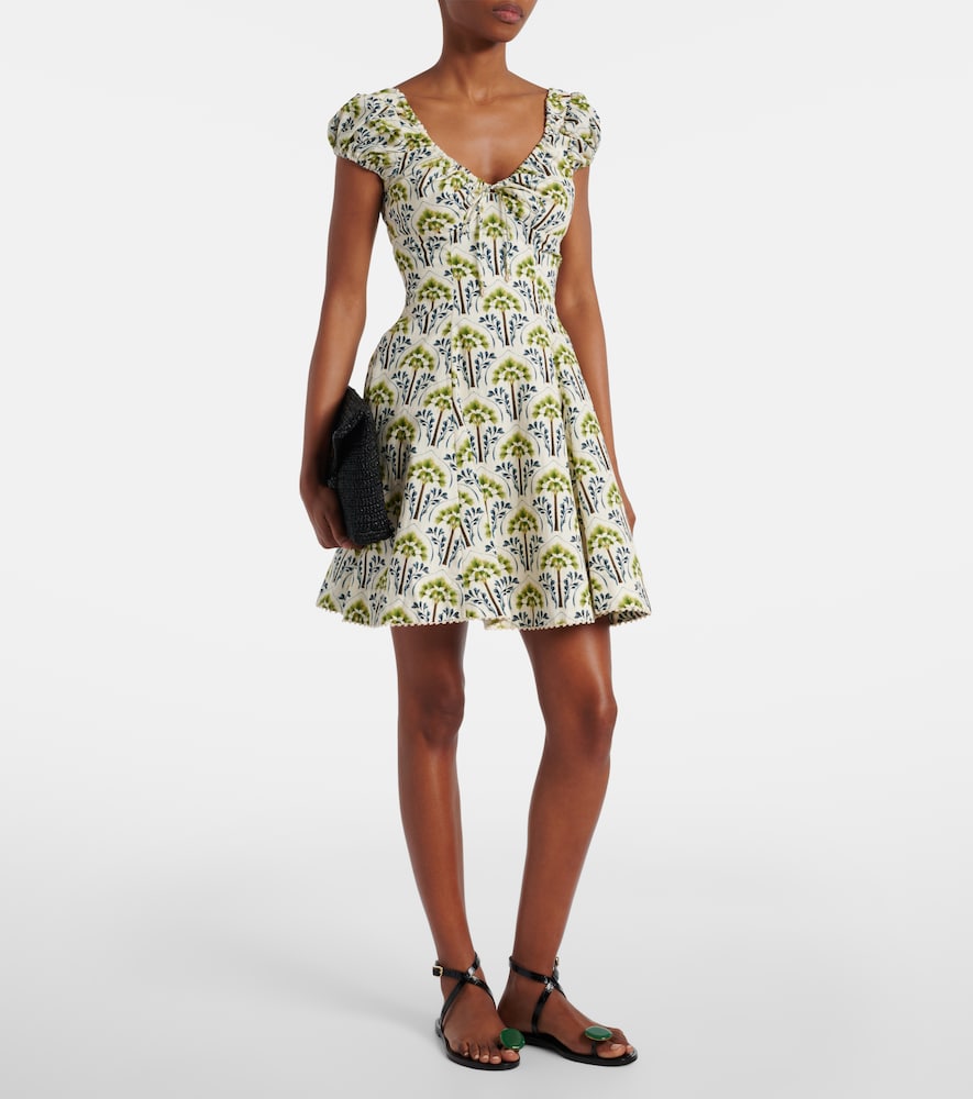 Agua by Agua Bendita Mati Moriche cotton poplin minidress