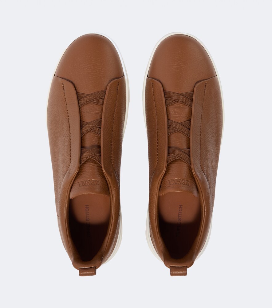  Zegna Zegna Sneakers Triple stitch Aus Leder 