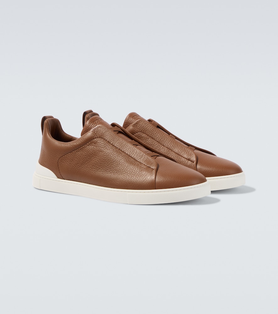  Zegna Zegna Sneakers Triple stitch Aus Leder 
