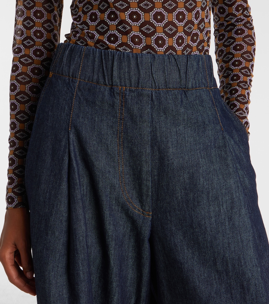  Dries Van Noten Dries Van Noten High-rise Wide-leg Jeans 