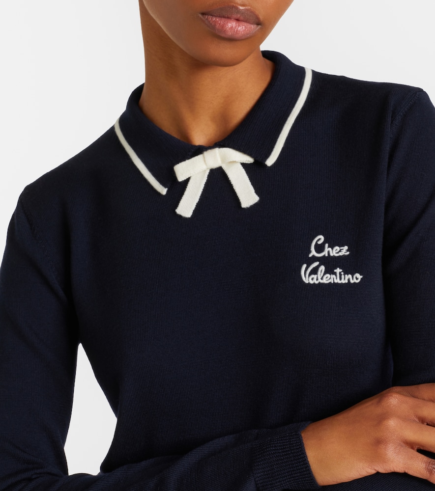 Garavani Chez Valentino Garavani Virgin Wool Polo Sweater
