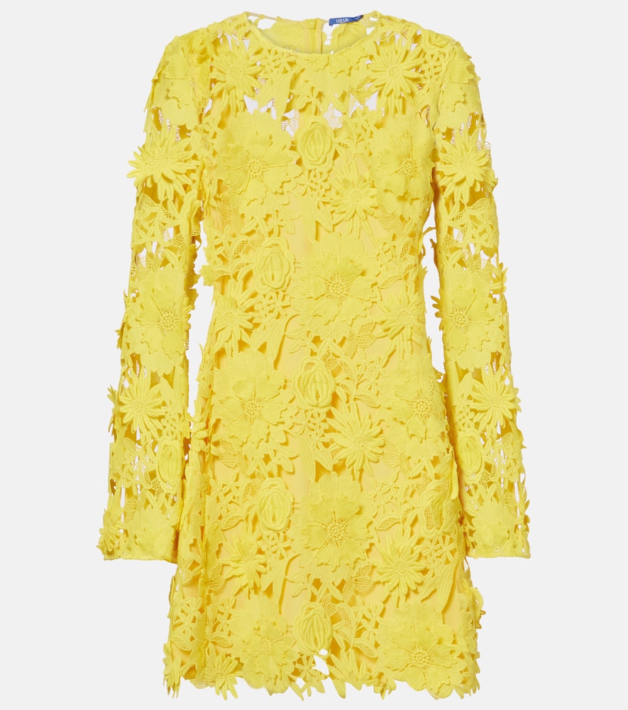 Leo Lin Suzanne lace minidress