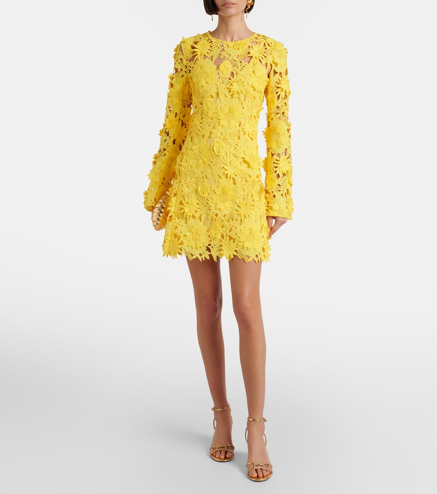  Leo Lin Leo Lin Suzanne Lace Minidress 